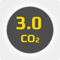Углекислота (СO2) медицинская 3.0 в баллоне 40л, наполнение 24 кг., соединение G3-4 (DIN 9)