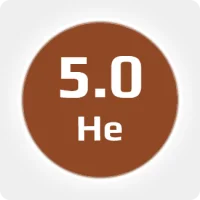 Гелий (He) марка 5.0  (99,999%) в баллоне 10л, 150 бар, соединение G3-4 (DIN 9)